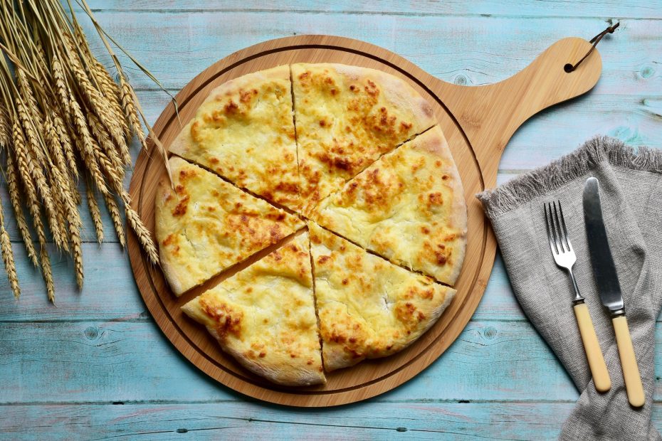 hvit pizza - illustrerer forskjellen på hvit pizza og tradisjonell pizza
